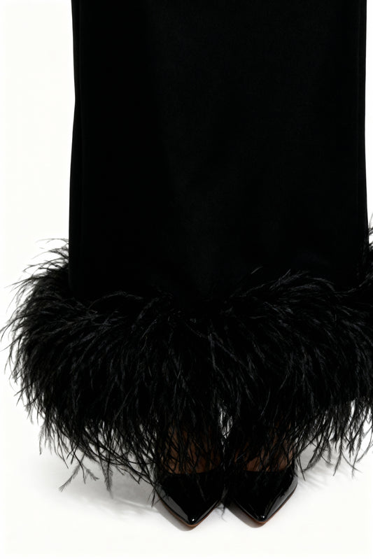 Obsidian Black Jacket Set