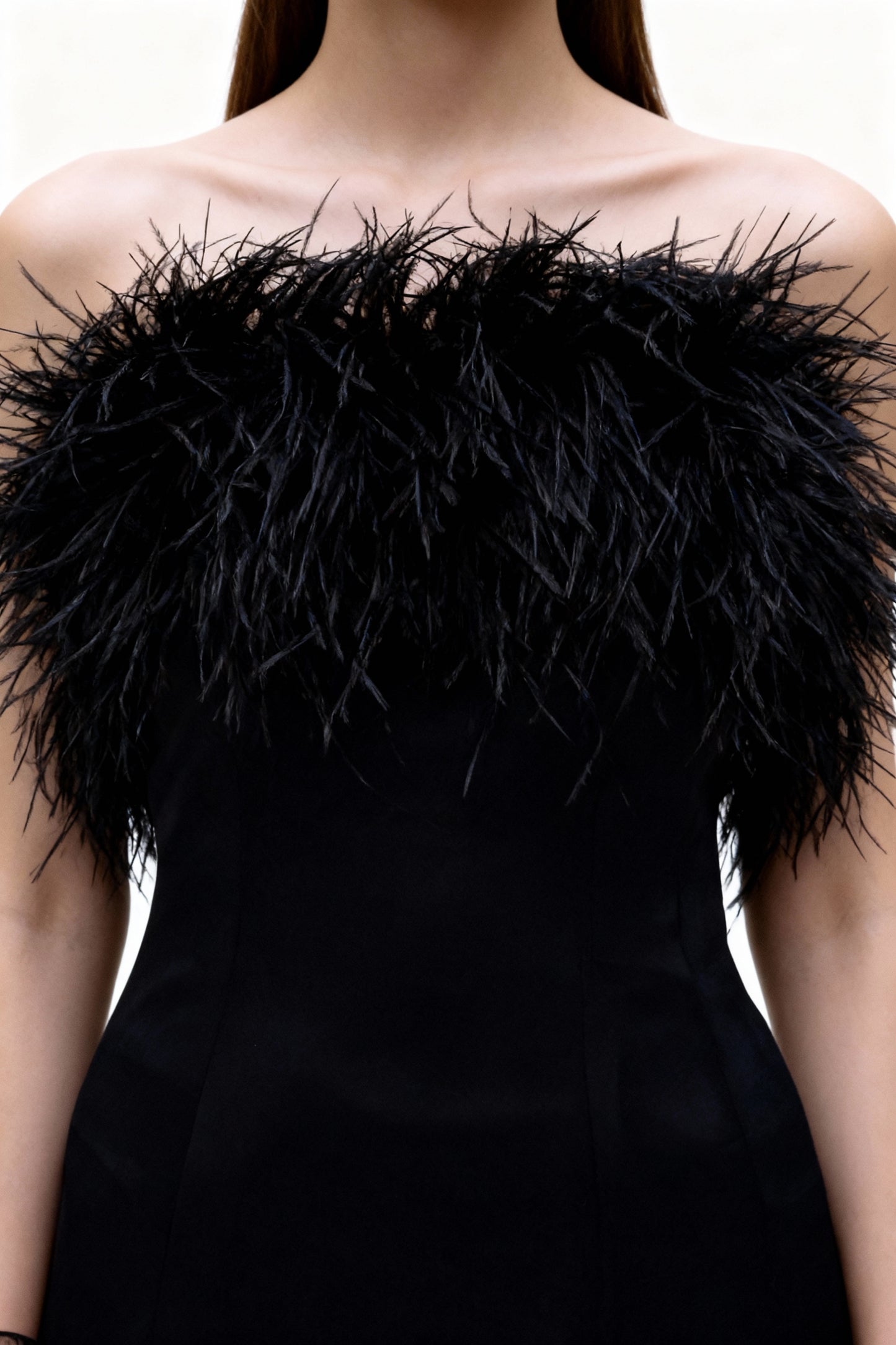 Noir Column Dress