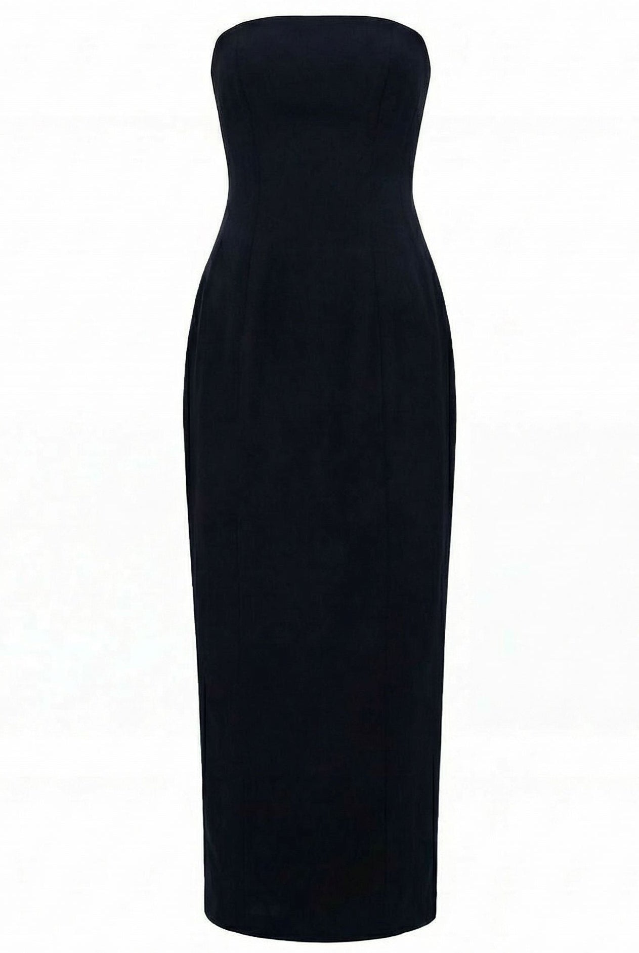 Noir Column Dress