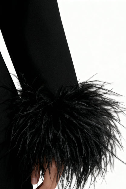 Obsidian Black Jacket Set