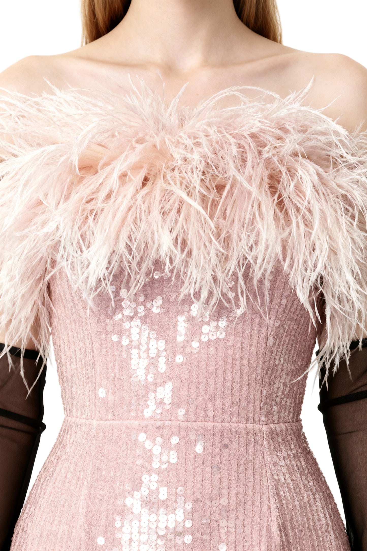 Lotus Pink Mini Dress
