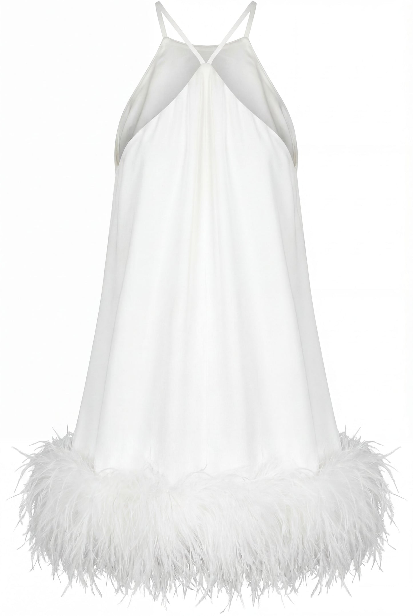 Porcelain Ivory Mini Dress