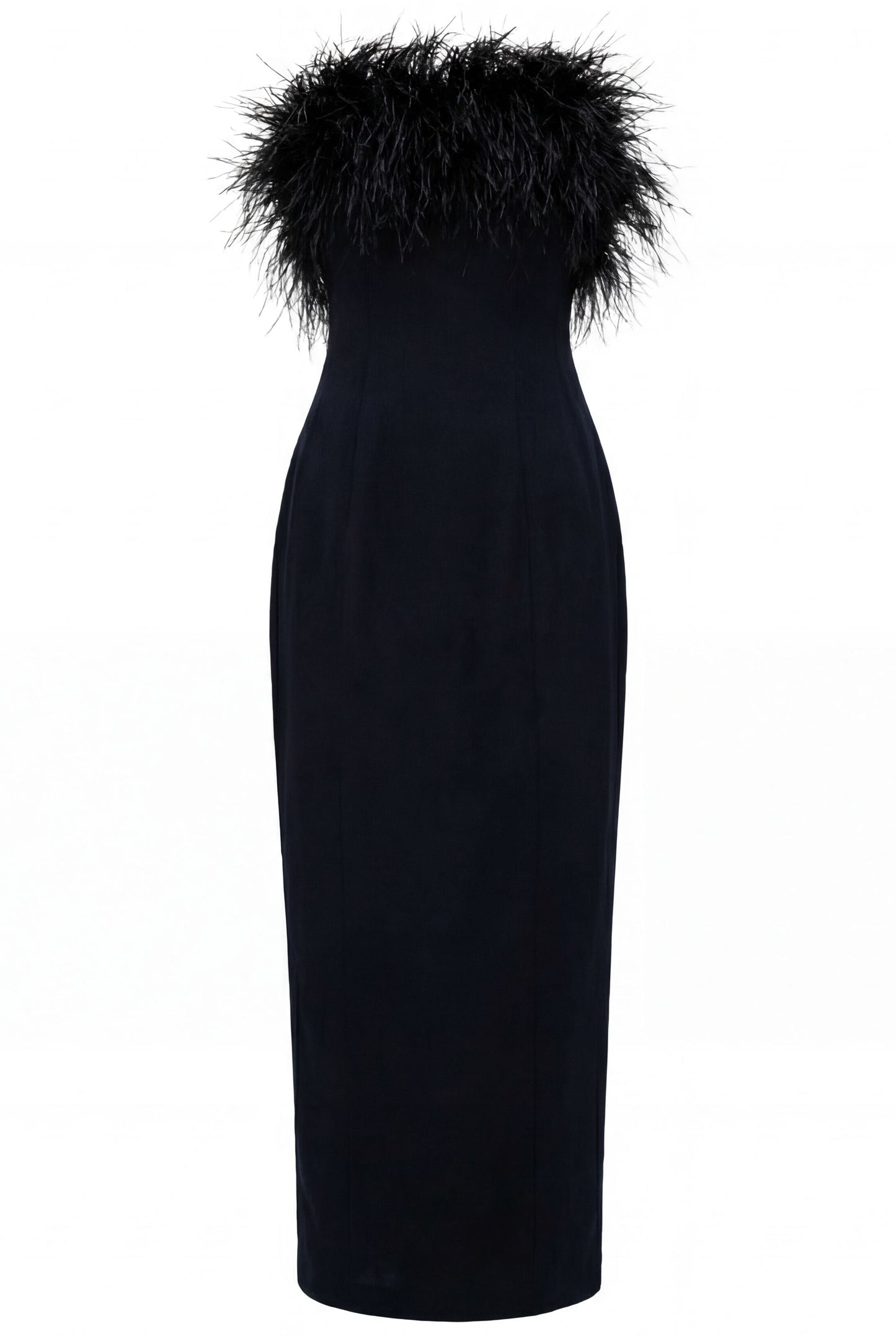 Noir Column Dress