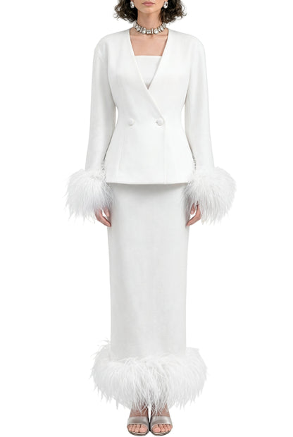 Porcelain Ivory Jacket Set