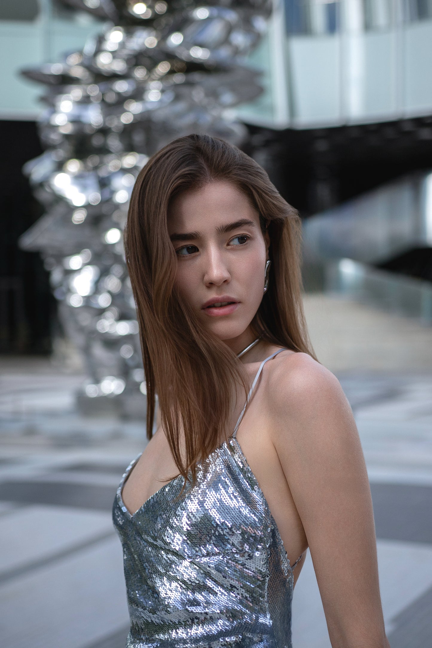 The Prism Facade Gown