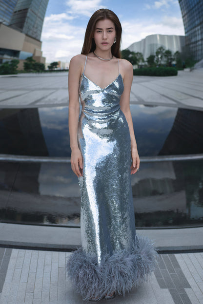 The Prism Facade Gown