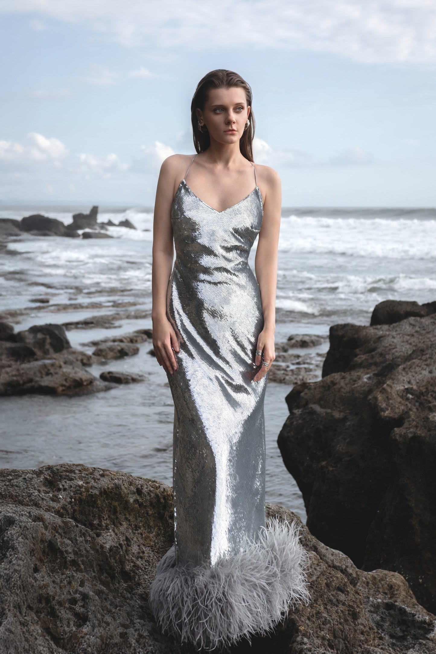 The Prism Facade Gown