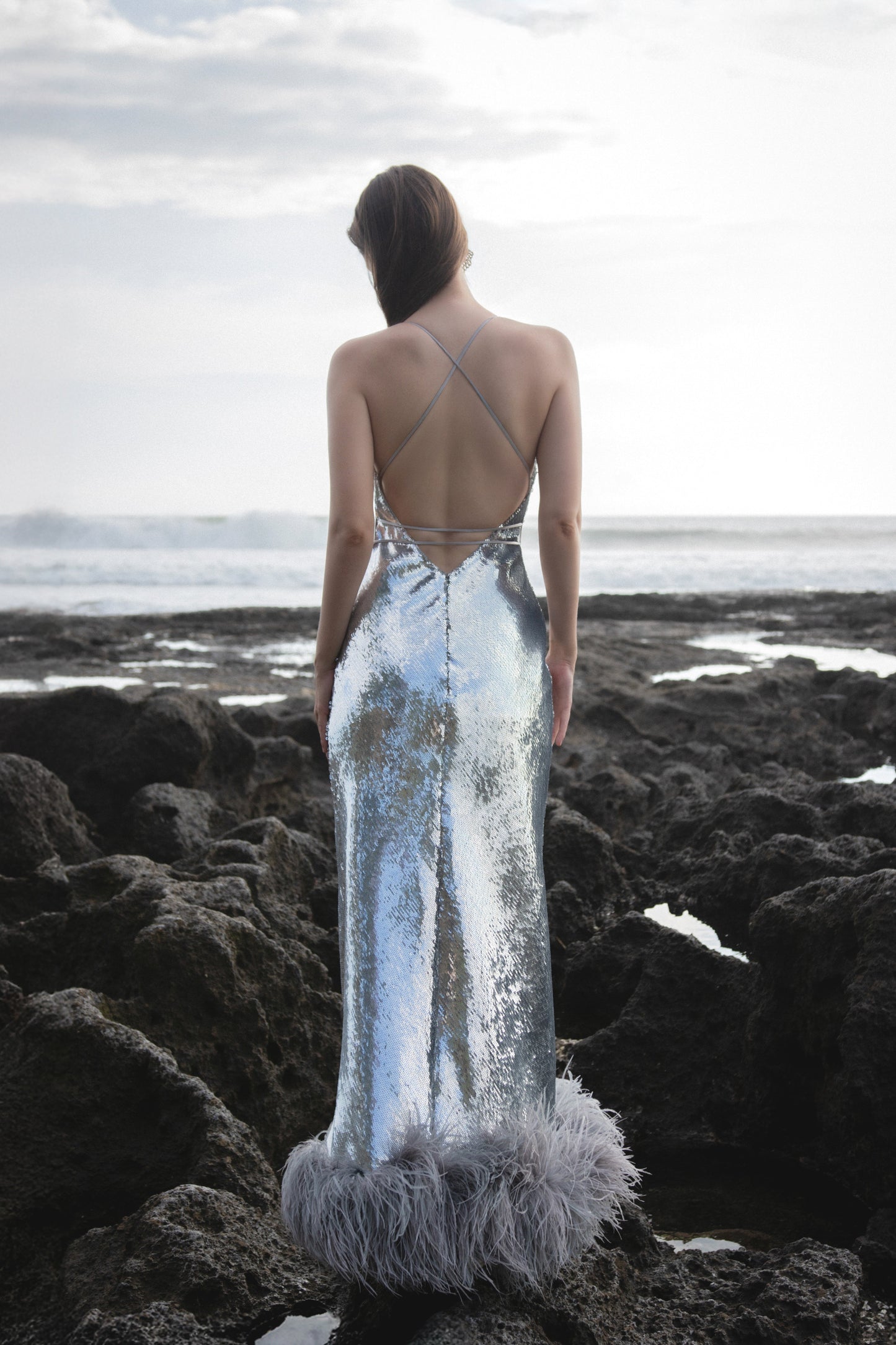 The Prism Facade Gown