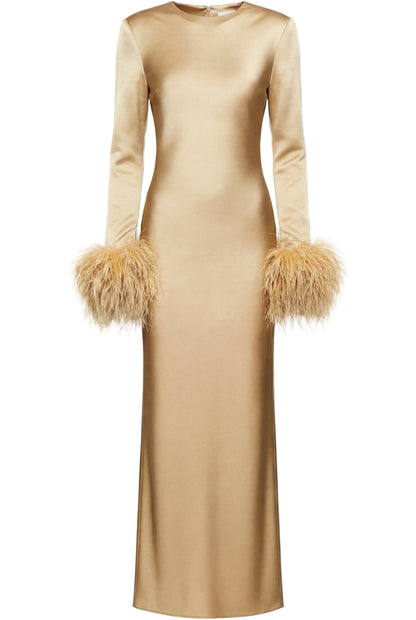Banyan Gold Bias Dress
