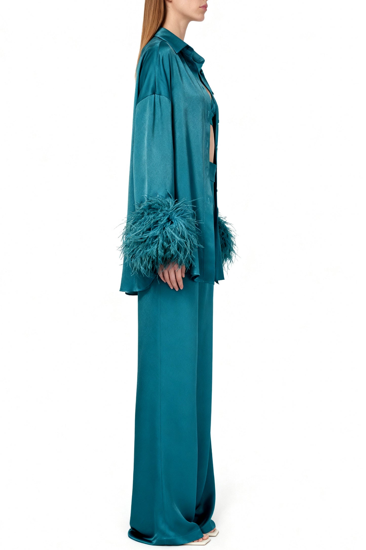 Lagoon Teal Shirt and Pants Set