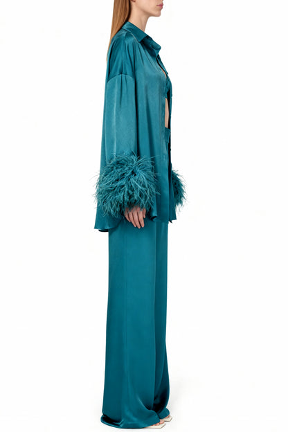 Lagoon Teal Shirt and Pants Set