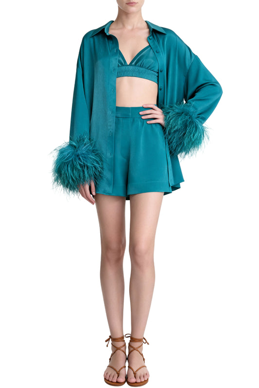 Lagoon Teal Shirt and Pants Set