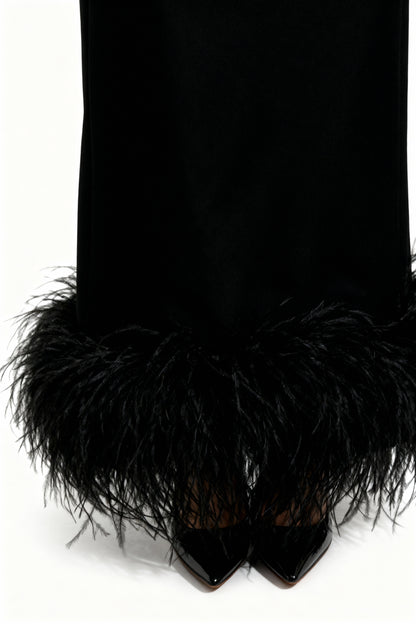 Obsidian Black Jacket Set